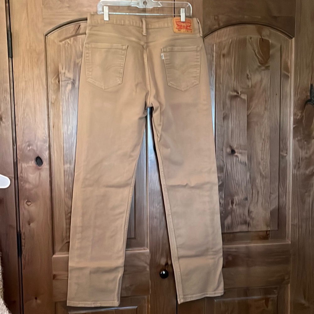 Mens Khaki Denim Levi’s